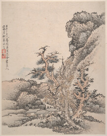 山水画  