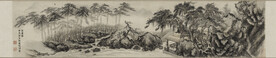 山水画  