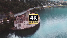 海边中世纪城堡