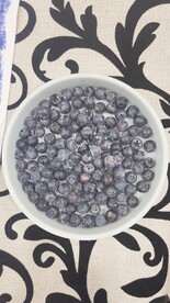 一盘蓝莓
