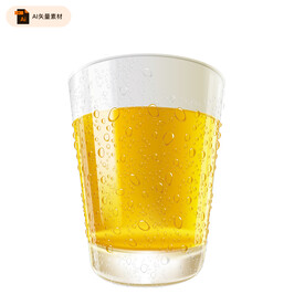 啤酒酒杯矢量插画