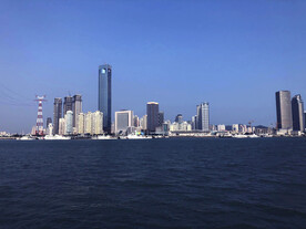 厦门的海上风景