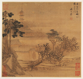  水墨画   