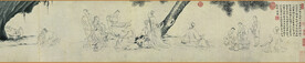  水墨画  