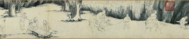  水墨画  