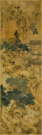  山水画  