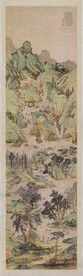  山水画  