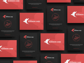 名片卡片样机实物展示效果图