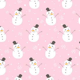 卡通雪人