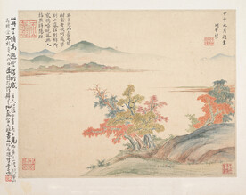 山水画  