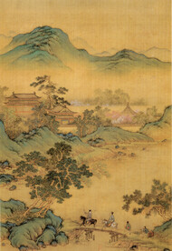 山水画  