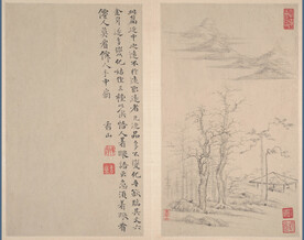 山水画  