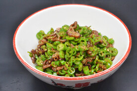 青椒炒腊肠