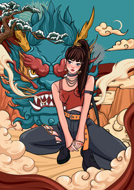 国潮海报设计图片