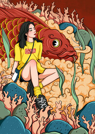 国潮海报设计图片