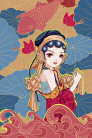 国潮海报设计图片