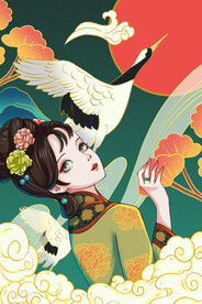 国潮海报设计图片