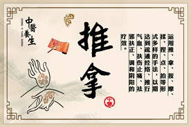 推拿海报