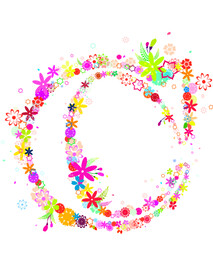  花字母