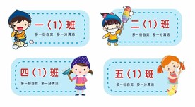 小学幼儿园班级卫生班牌提示语