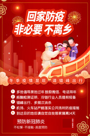 防疫春节海报