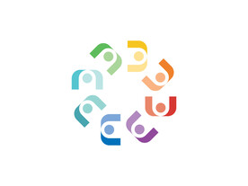 团队几何图形公司logo图片