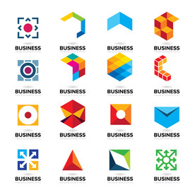 几何图形公司logo图片