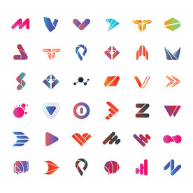 几何图形公司logo图片