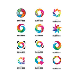 几何图形公司logo图片