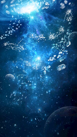    创意星空合成海报图片 