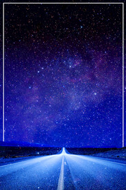 创意星空合成海报图片 