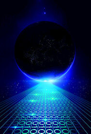 创意星空合成海报图片 