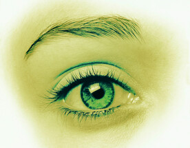 眼睛特写