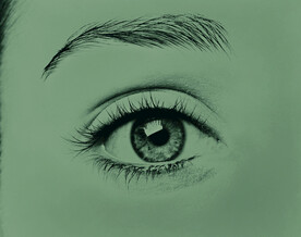 眼睛特写