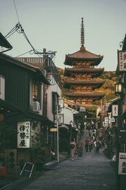日本古镇壁纸