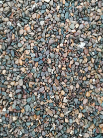 鹅卵石路面背景图片