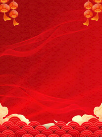 红色中国风国潮古典背景