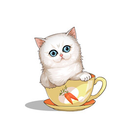 茶杯猫            
