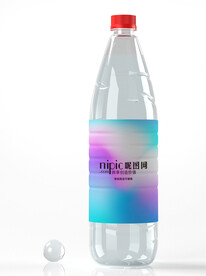 水瓶矿泉水样机水瓶样机