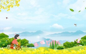 春天背景 