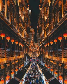 重庆洪崖洞夜景
