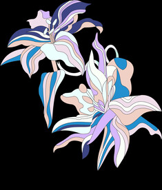 手绘花