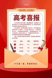 高考喜报