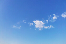 蓝天白云背景图片