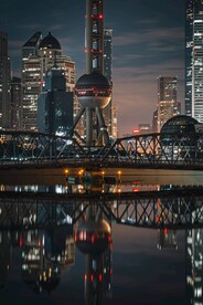 东方明珠建筑摄影