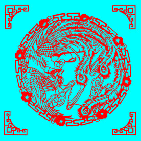 凤凰剪纸