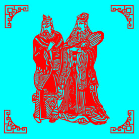 人物剪纸