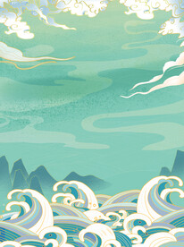 中国风国风国潮海报背景