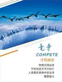 企业文化公司墙展板海报