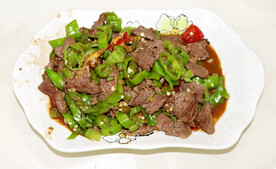 青椒牛肉